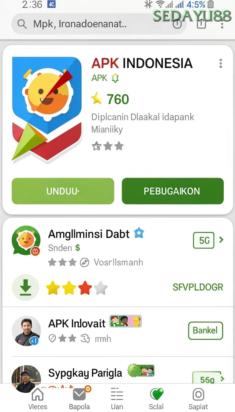 Cuplikan layar MEGA777 — pengaturan akun